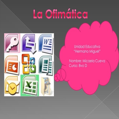 La ofimática