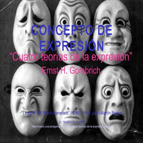 Teorías de la expresión artística / Prof. Martín Borba
