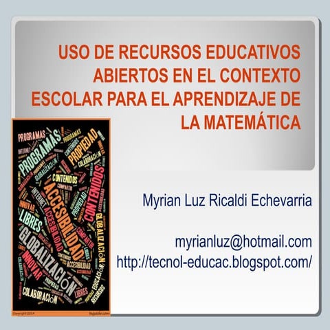 Recursos Educativos Abiertos