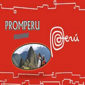 PROMPERU Y TURISMO | PPTX