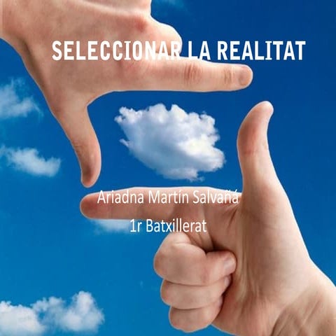 Seleccionar la realitat