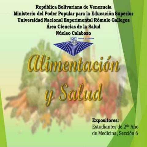 Alimentación y Salud