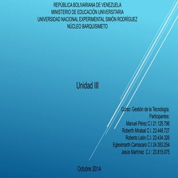 Presentación trabajo