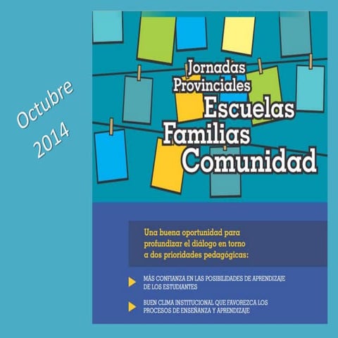 Jornada Familia, Escuela y Comunidad