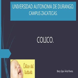 colico en recien nacido