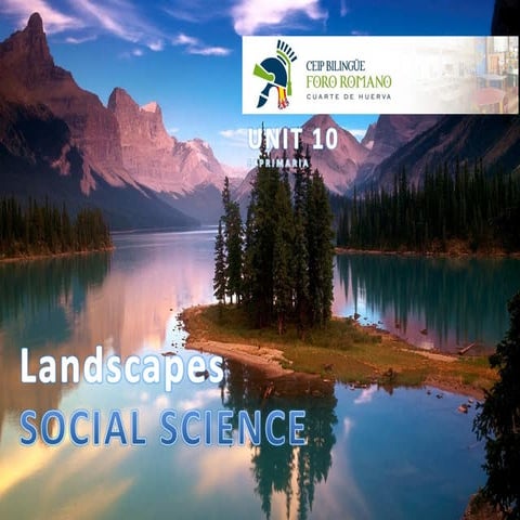Landscapes - UNIT 10 - Social Science