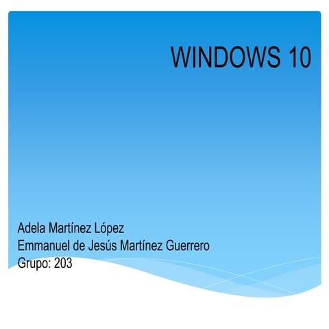 Presentación- powerPoint