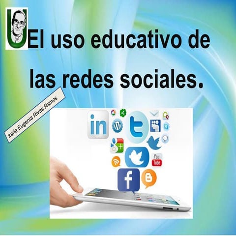 El uso educativo de las redes sociales | PDF