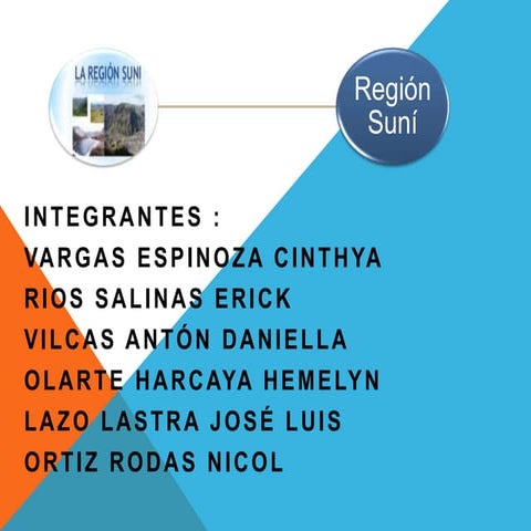 la region suni 