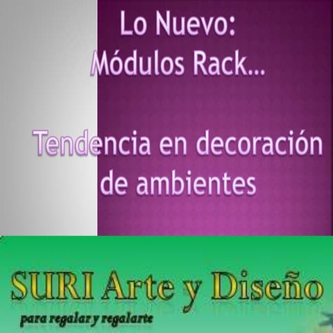 SURI ARTE Y DISEÑO I