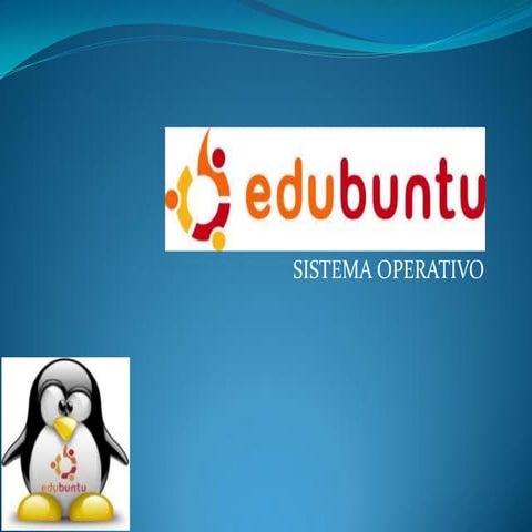 Edubuntu, sistema operativo