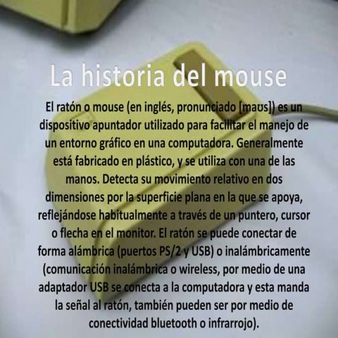 La historia de mouse