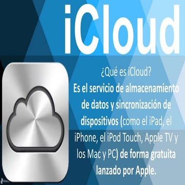 Tutorial icloud | PDF