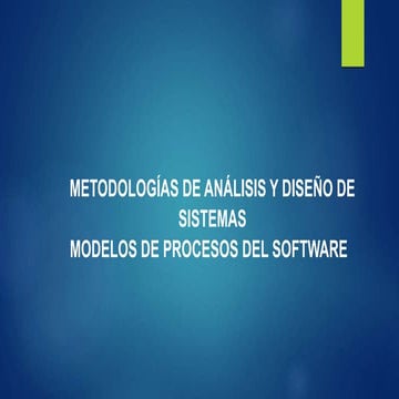 Modelos del proceso del software 