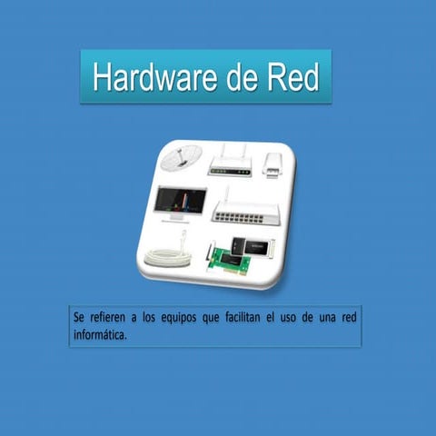 Hardware de red | PDF