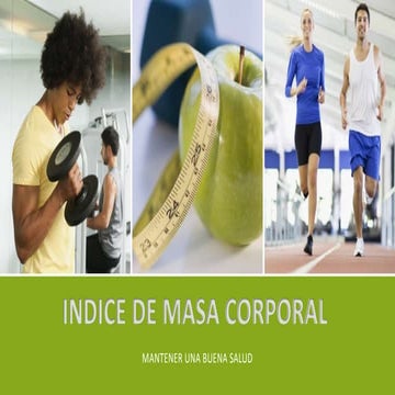 INDICE DE MASA CORPORAL