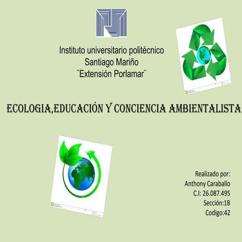 La Ecologia