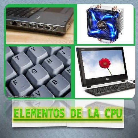 "Elementos de la CPU" 