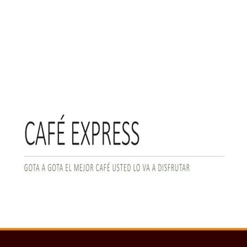 El Café