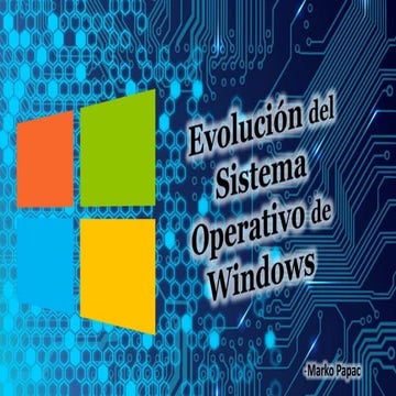 Evolucion windows linux | PPTX