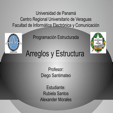 Arreglos y Estructuras