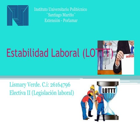 legislación laboral 