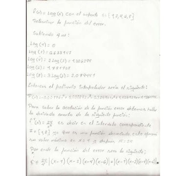 Análisis numerico
