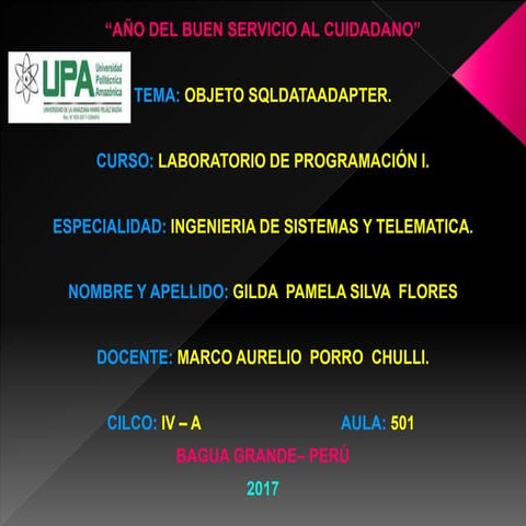 LABORATORIO DE PROGRAMACIÓN I.