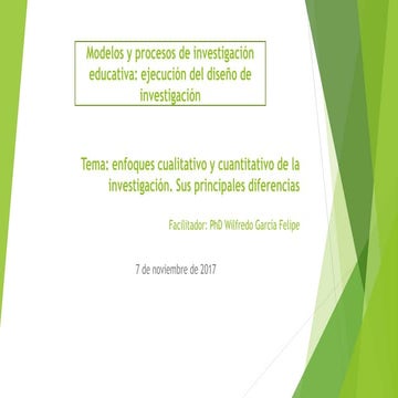 Enfoque cualitativo y cuantitativo de la investigación