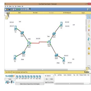 Configuracion red-packet-tracer con routers | PDF