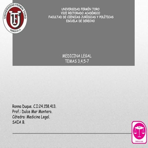 MEDICINA LEGAL 