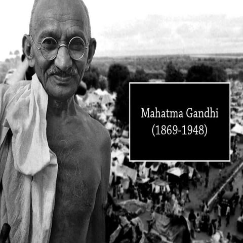 Gandhi y su aportacion