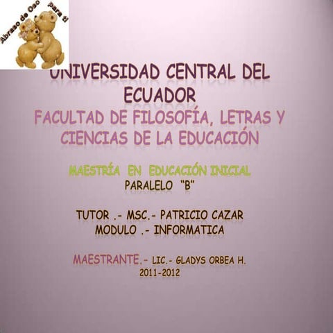 Clases de animales por Gladys Orbea