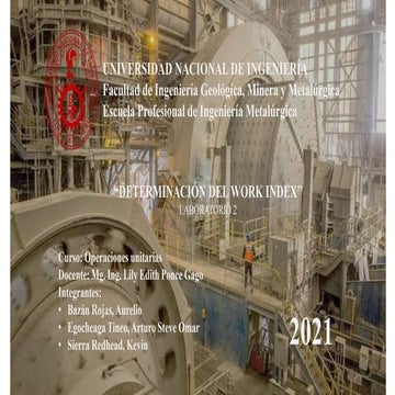 Procesamiento de Minerales de planta concentradora | PPTX