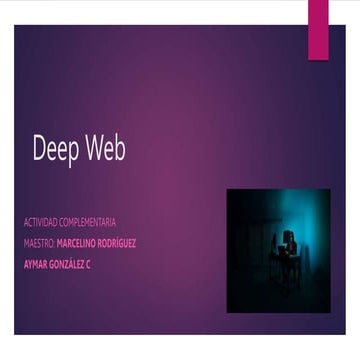 Deep web, que es, para que sirve y precauciones