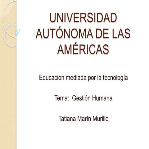 La etica y l a gestion humana | PPTX