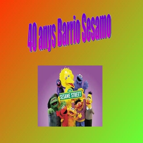 Barrio Sesamo | PPT