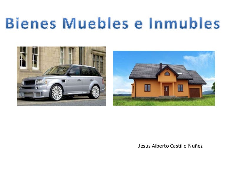 Bienes Muebles e inmuebles