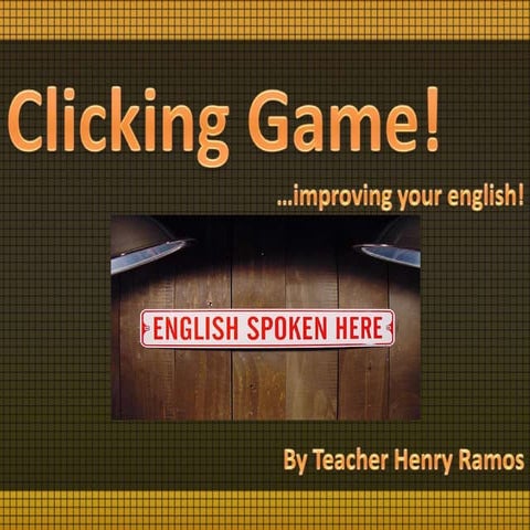 Presentación1 de clicking game!