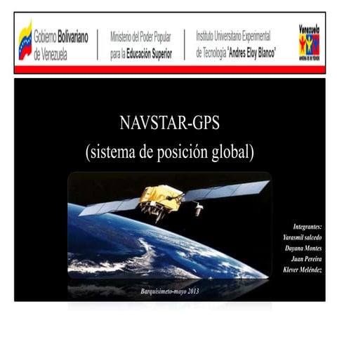 SISTEMA GNSS USO DE LA TEGNOLOGIA EN LA VALUACION | PPTX