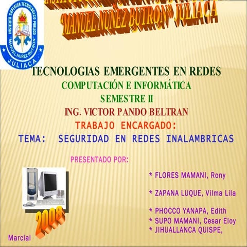 seguridad en redes inalambricas