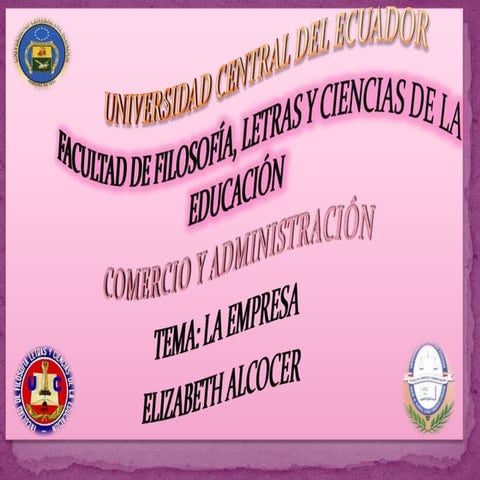 la empresa elizabeth alcocer