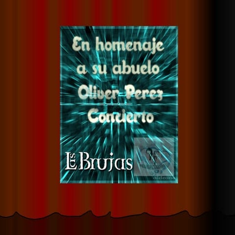 oliver perez concierto las  brujas (canarias)