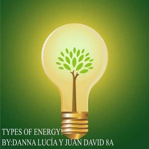 types of energy 8a 