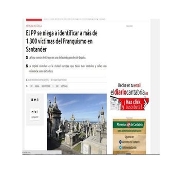 EL PARTIDO POPULAR ES FRANQUISMO