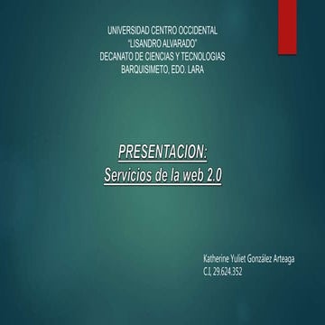 Servicios de la Web 2.0