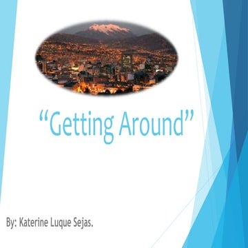 Getting Around | PPTX