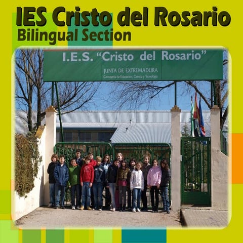 Presentación 2017_Sección Bilingüe IES Cristo del Rosario