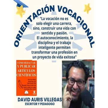Orientación vocacional y el camino hacia el éxito | PPTX