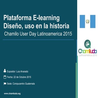 Plataforma E-learning, Diseño y uso...